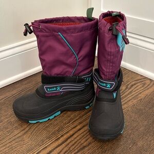 Kamik kids waterproof snow boots